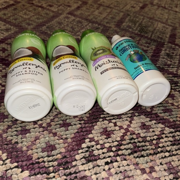Tropiclean Earthbath Pet Dog Puppy Kitten Shampoo Conditioner Hypoallergenic Set - Picture 5 of 6